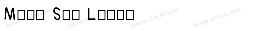 Ming Std L字体转换